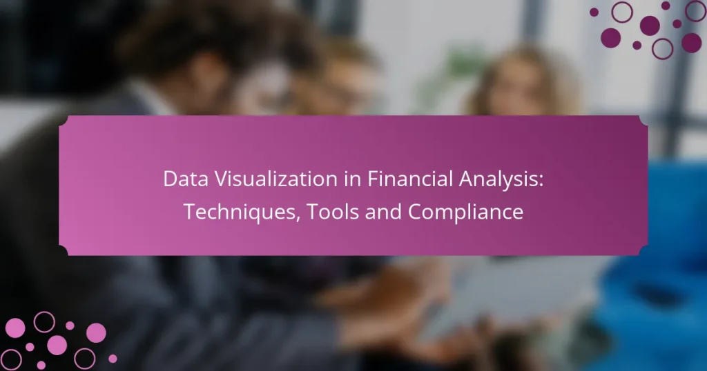 Visualisation des données dans l’analyse financière : techniques, outils et conformité